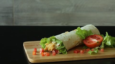 Mediterranean Chicken Wrap